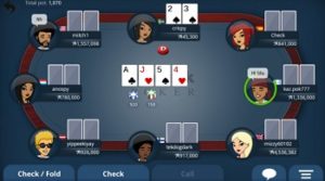 play poker with friends online free
